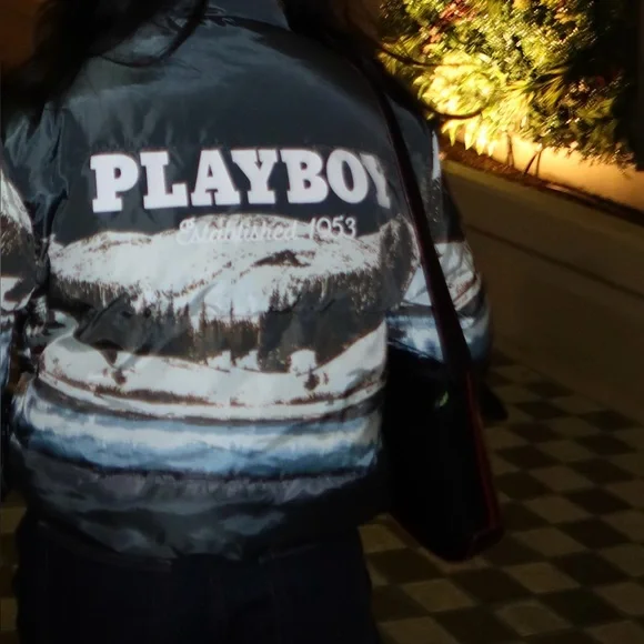 Stylish Playboy Mountain Winter Jacket - Picture 2 of 5